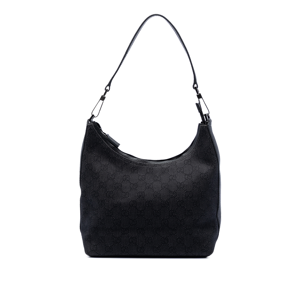 Pre-Loved Gucci GG Denim Shoulder Bag - Picture 1 of 7